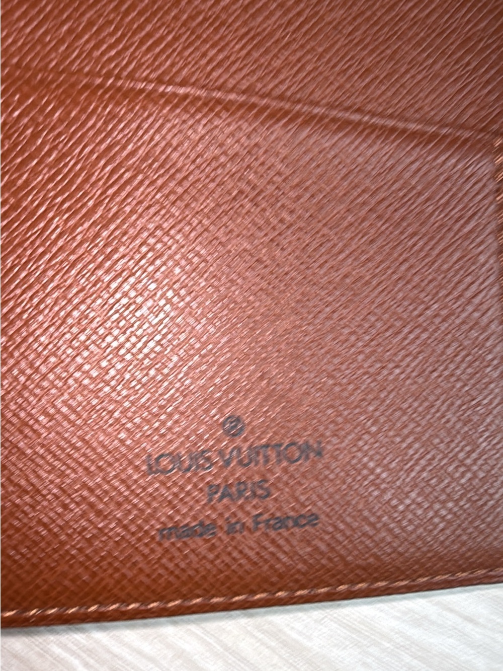Louis Vuitton Monogram Porte Valeurs Checkbook credit card Wallet vintage - Picture 5 of 15